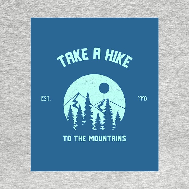 Take A Hike To The Mountains by AladdinHub